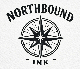 Northbound Ink compass rose logo